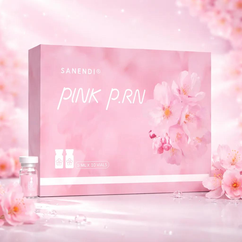 Sanendi Pink PDRN Serum Cocktail Soin Visage Essence Liquide Solution Lissante Soin Coréen pour la P