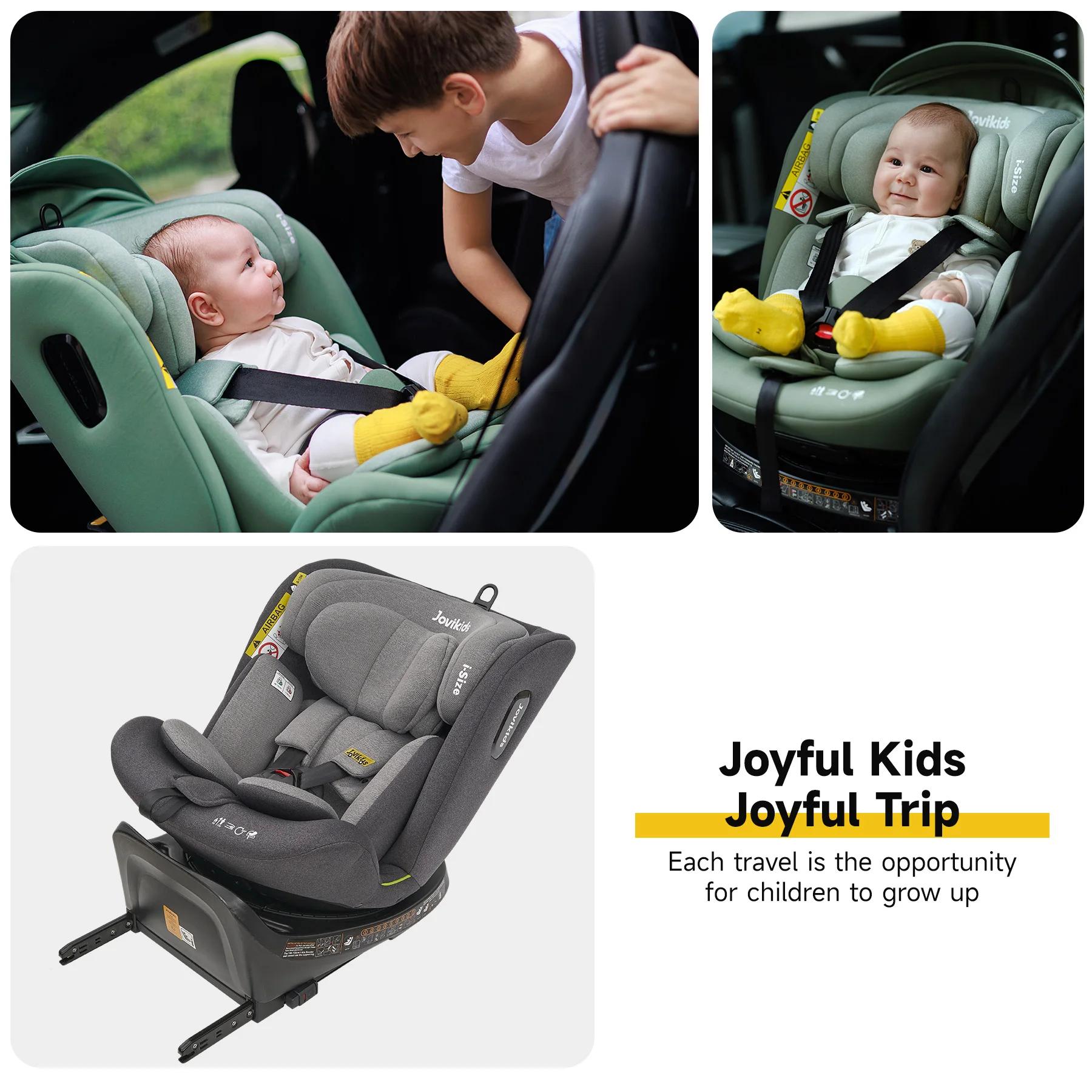 Jovikids Ranger 360 °   Siège auto bébé pivotant taille i 40-150 cm avec pied de support