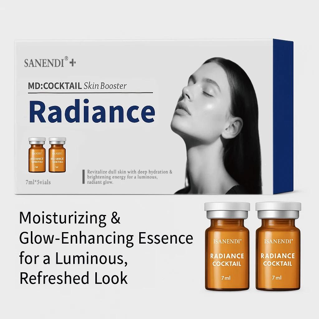 SANENDI Radiance Cocktail Booster de peau Essence hydratante et améliorant la lueur pour un look lum