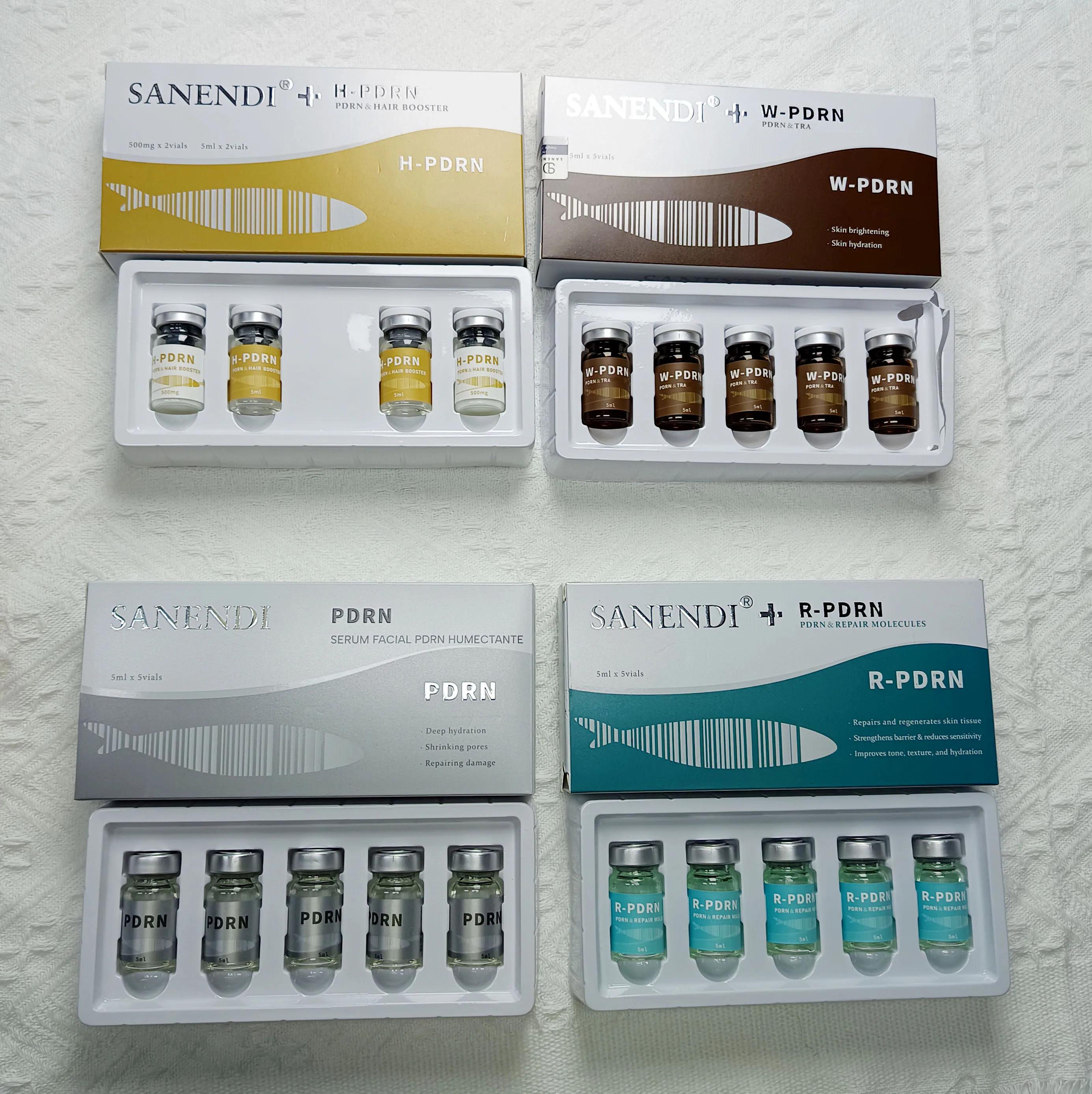 SANENDI PDRN Sérum ADN de Saumon Ampoule Lissante Solution Liquide Booster Capillaire Éclaircissant 