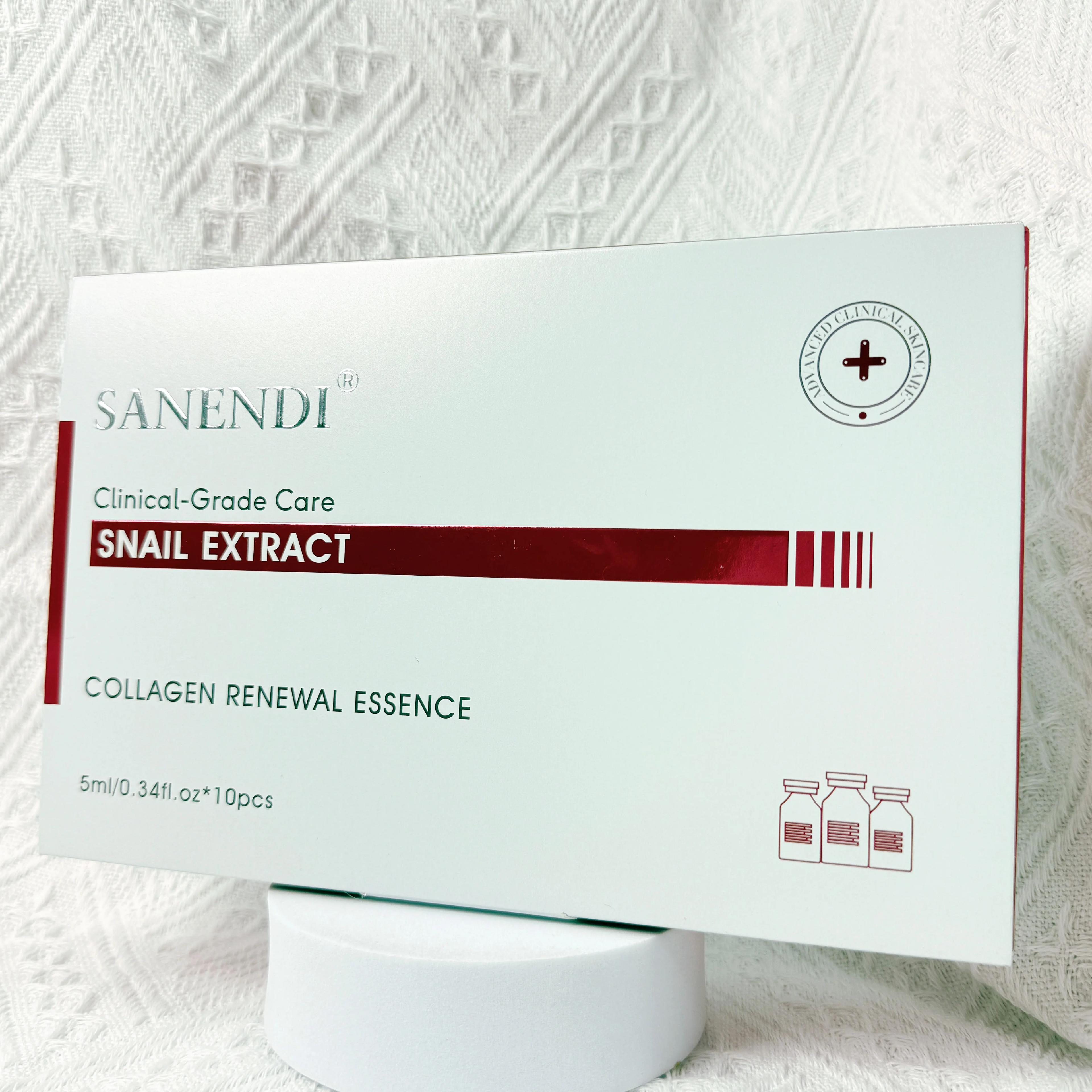Produit de soin coréen pour la peau, série Sanendi AQUA, Essence VC, apaisant, hydratant et nourriss