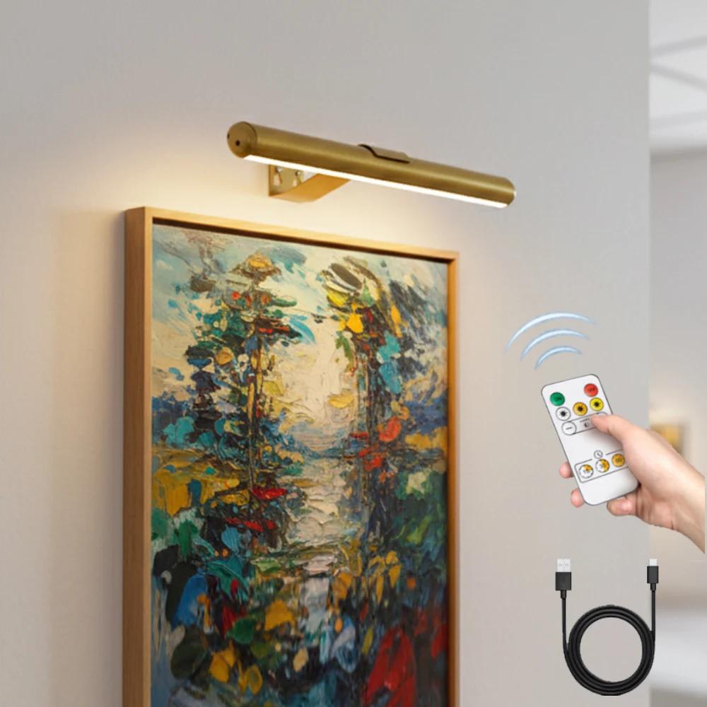 4000mAh peinture photo lumière Portrait avec télécommande salon sans fil applique Art affichage Rech