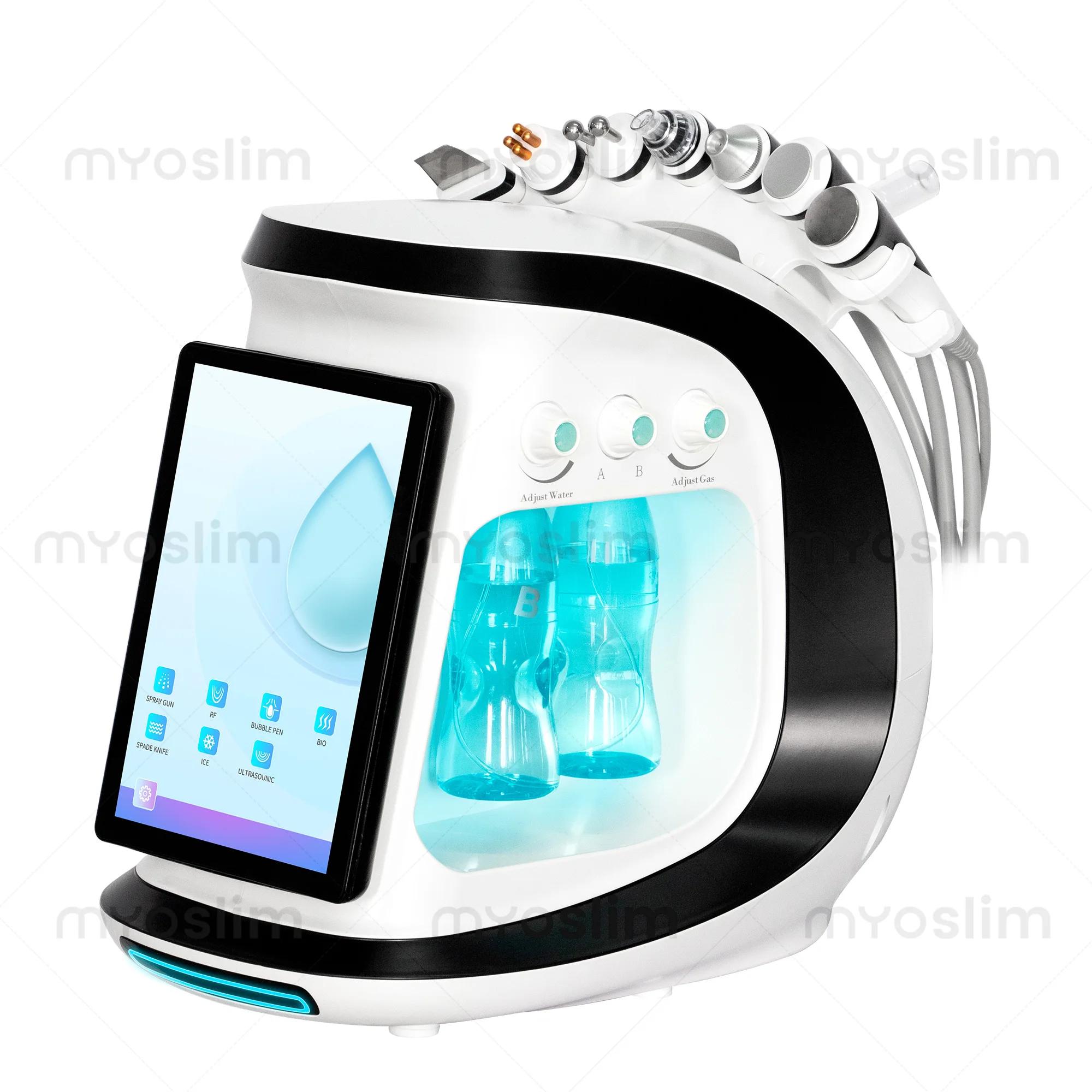 Nouveauté : Machine d'hydrodermabrasion 8 en 1 pour le visage, Aqua Peel, microdermabrasion, rajeuni