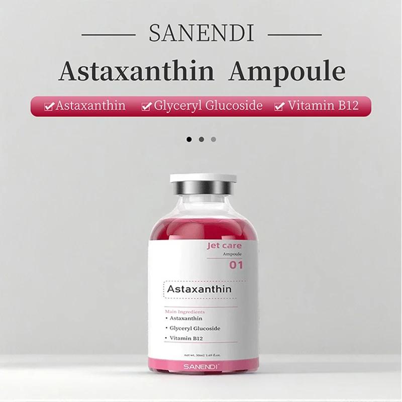 SANENDI – sérum pour la peau du visage, Ampoules hydratantes et éclaircissantes, soin avec Astaxanth