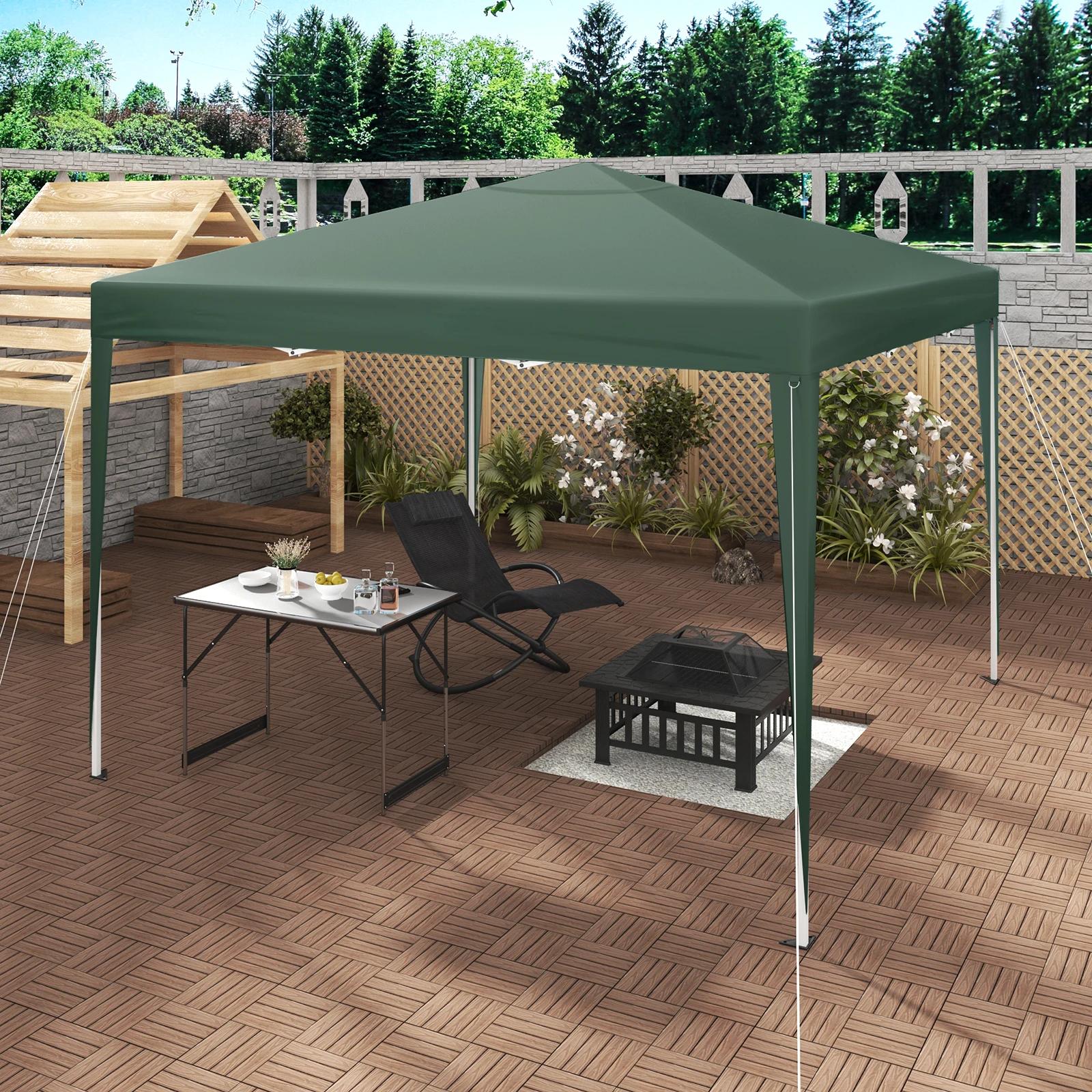 Gazebo de jardin pliable Pop-Up, Patio, étanche, Camping, Festival, pagode, tente, Protection solair