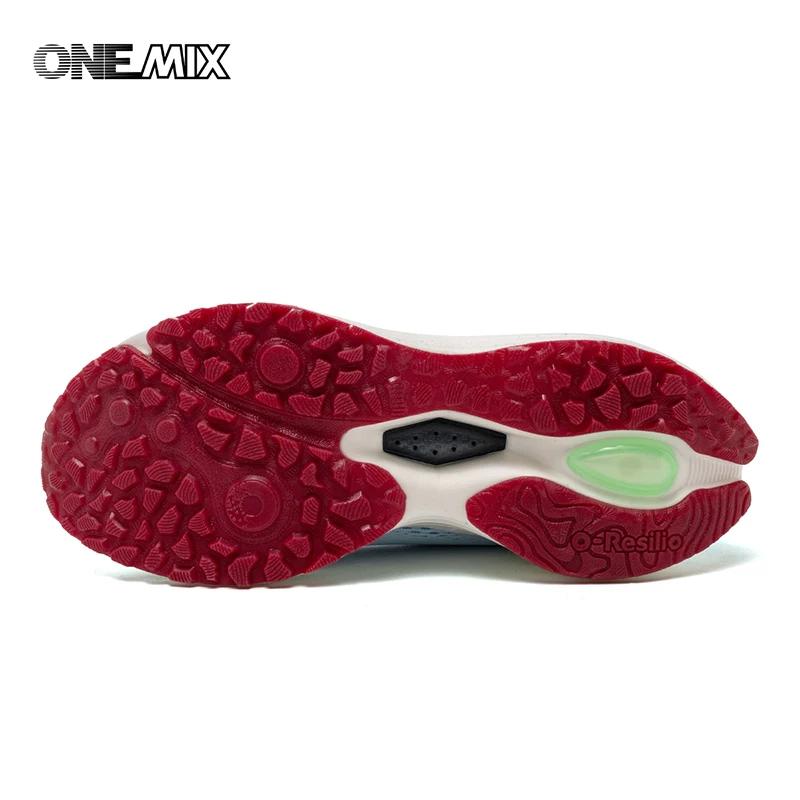 O-Resilio chaussures de course hommes coussin stabilité Sports de plein air décontracté maille à lac