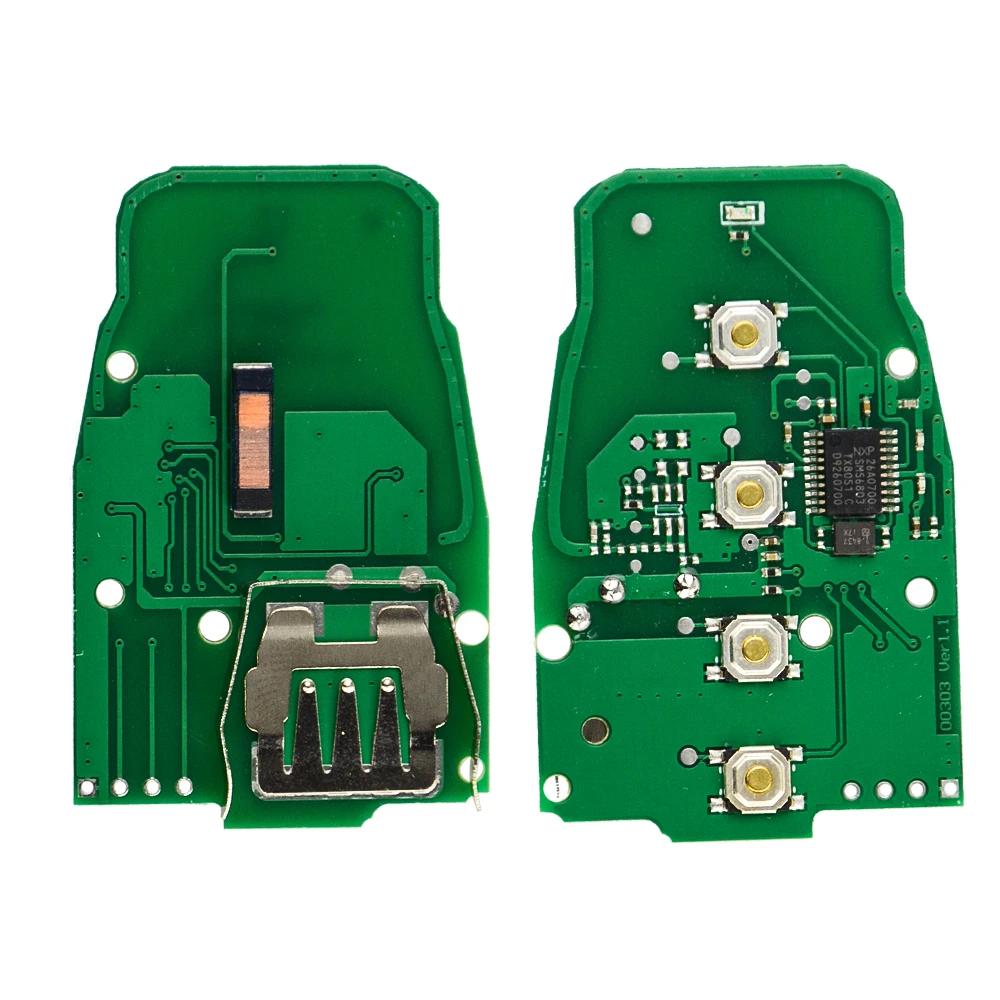 FSK – clé télécommande 315/433/868Mhz avec puce PCF7945A, pour Audi A4 Q5 A5 A4L S5/D/H