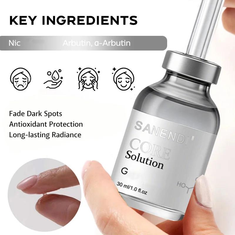 Sérum Sanendi 7 en 1 à l'acide hyaluronique, au GSH, au collagène et aux peptides, solution EX10O CO