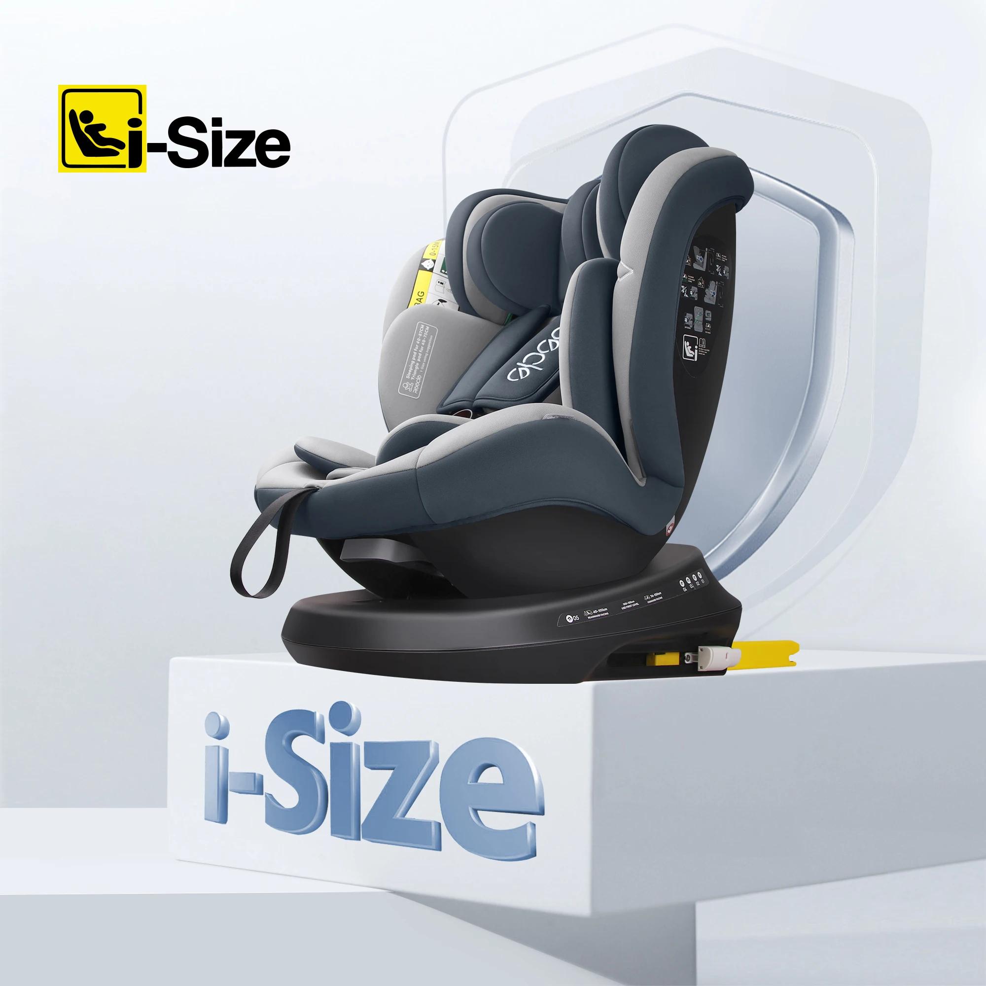 Reecle i-Size Siège Auto 360 Pivotant ISOFIX 40-150 cm, de la naissance à 12 ans (0-36 kg), ECE R129