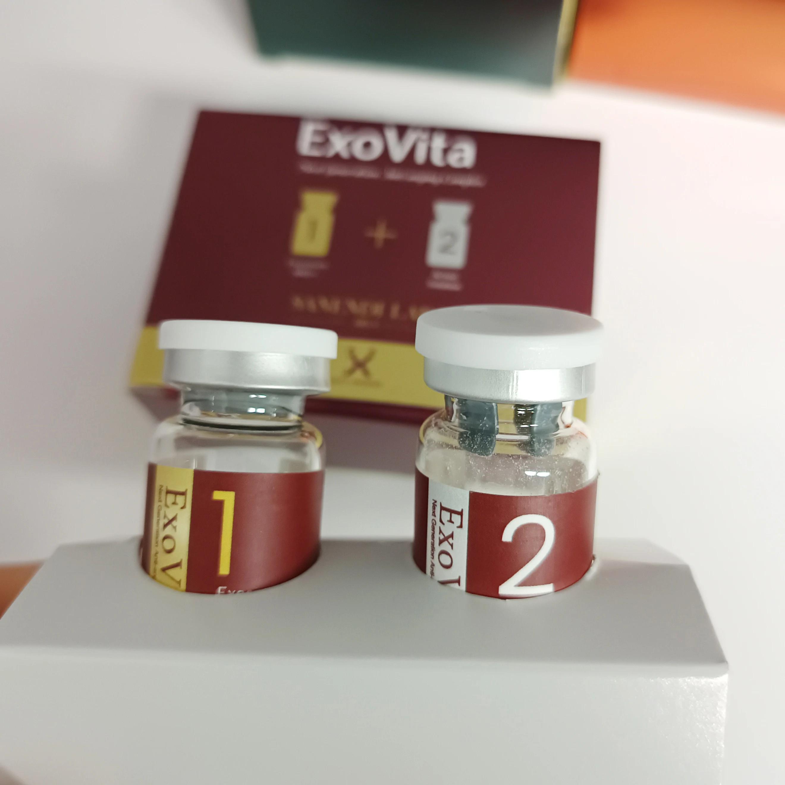 Ensemble 2-en-1 EXO Vita NAD+ PDRN Sérum Collagène Essence Soin Visage Lissant Hydratant Liftant Cor