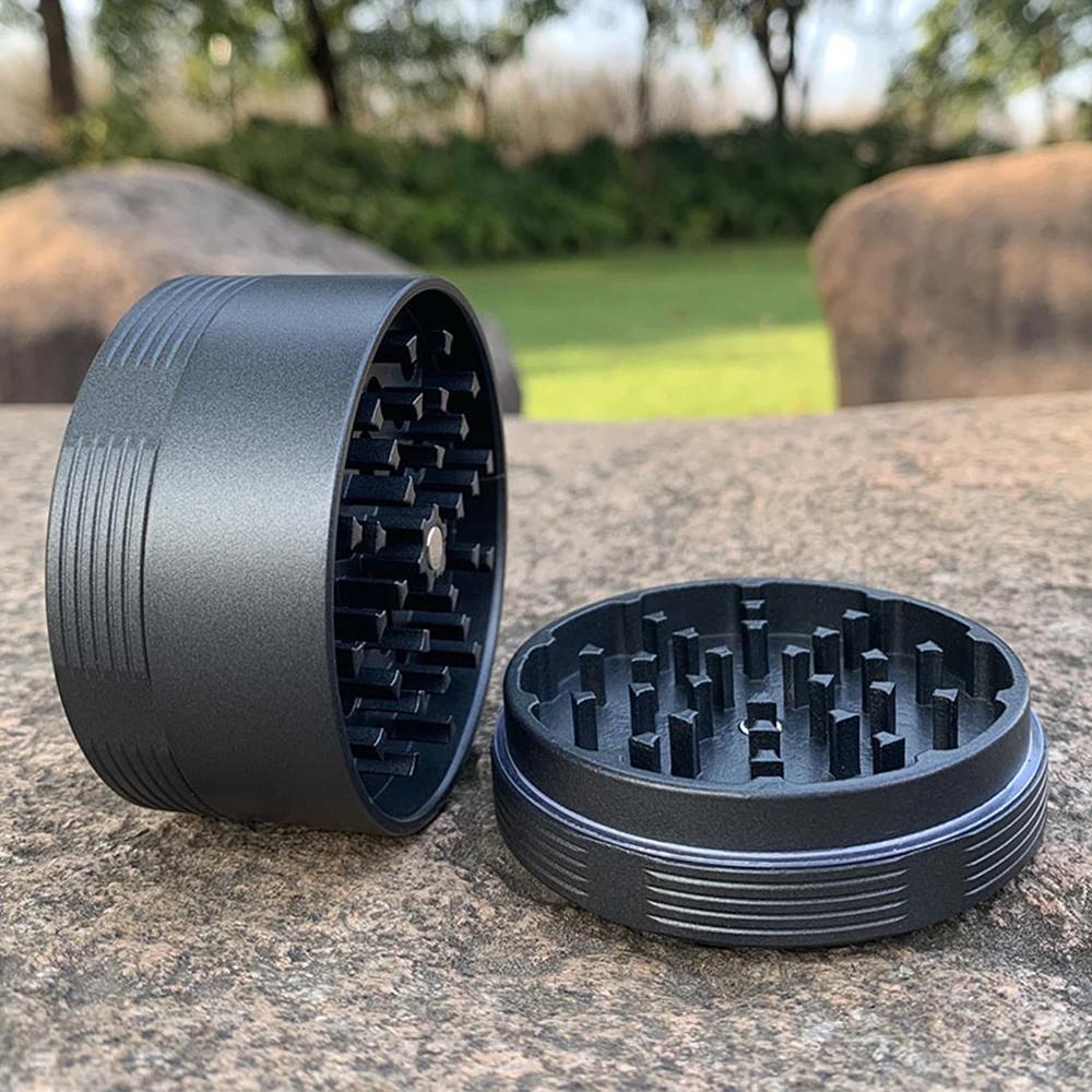 Broyeur d'herbes avec revêtement en céramique antiadhésif, 63mm, broyeur d'épices, de fumée de tabac