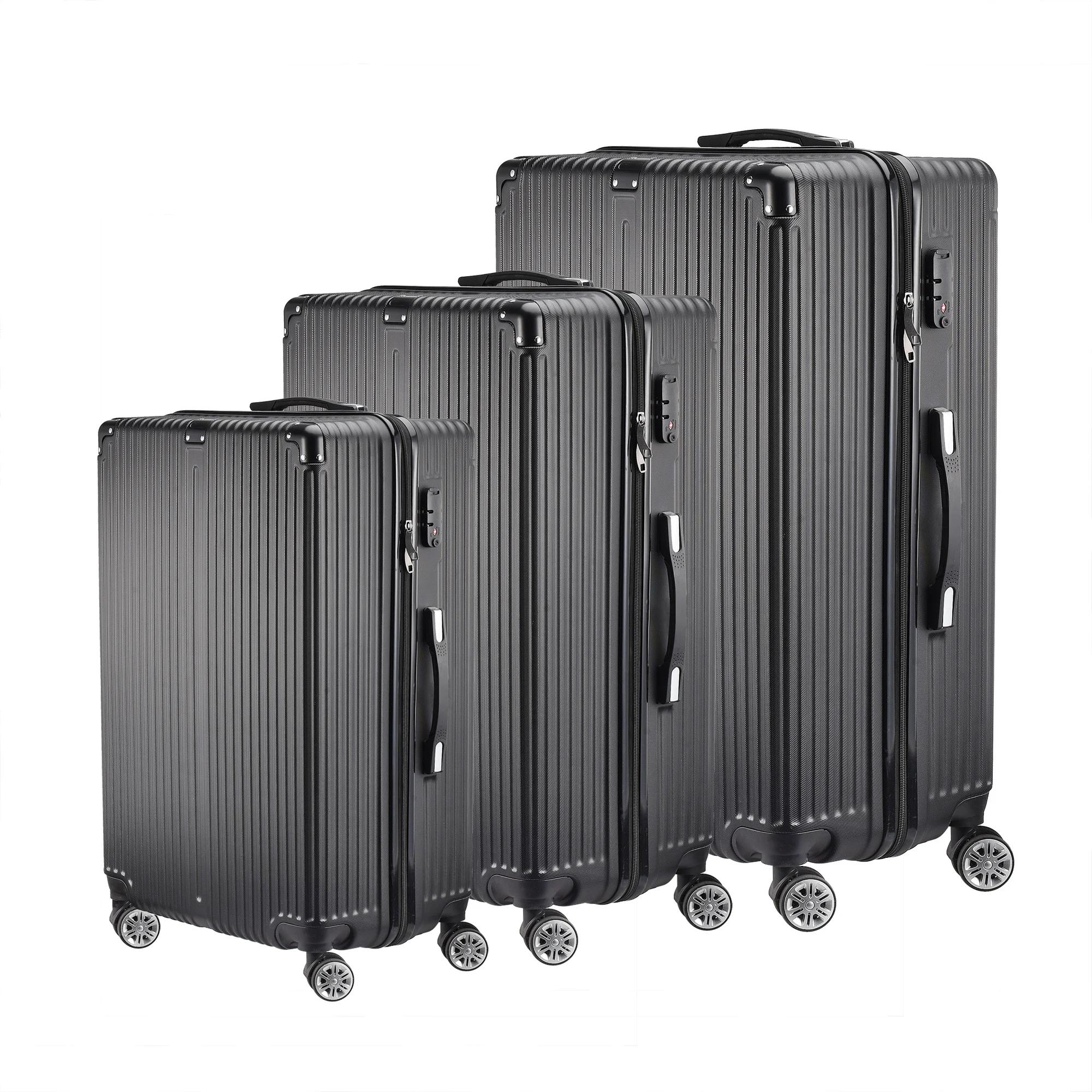 Superaly, Ensemble de bagages de 20/24/28 pouces, avec 4 roues à 360 degrés °   Valise extensible en