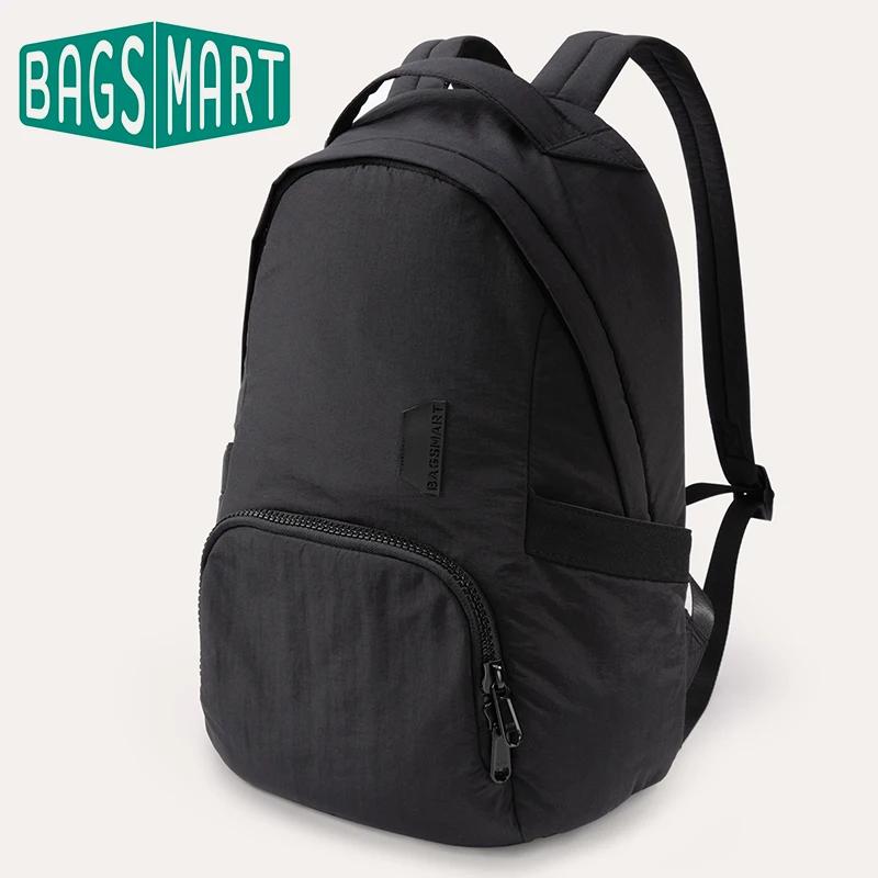 BAGSMART-Sac à dos pour femme, sac d'école pour fille du primaire, sac antivol universitaire, sac à 