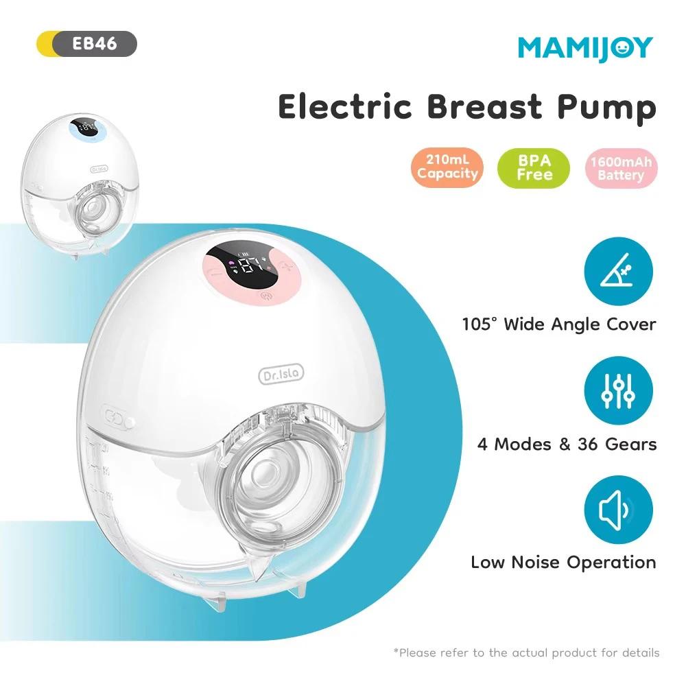 MAMIJOY tire-lait Portable 4 Modes et 36 niveaux tire-lait électrique Portable confort collecteur de