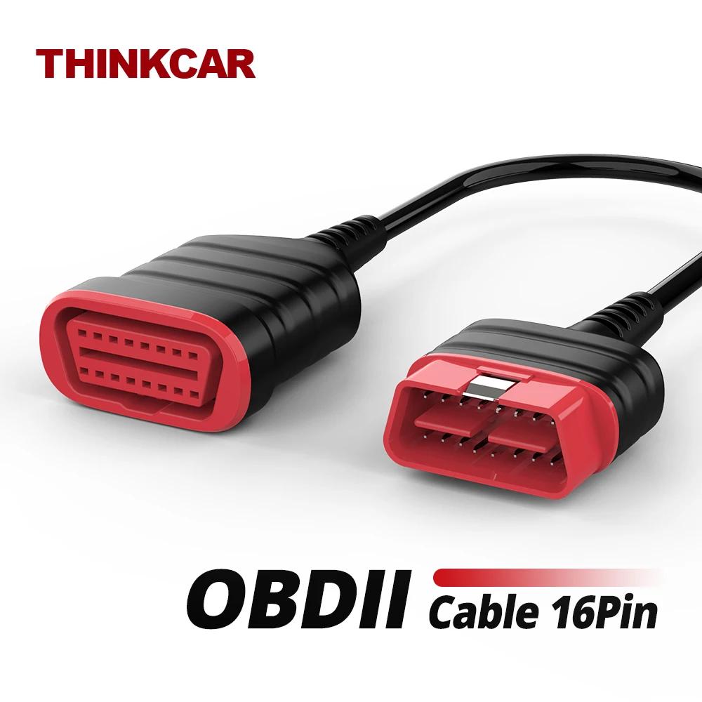 THINKCAR THINKDIAG universel 16 broches toutes les voitures câble d'extension OBD2 60 cm de longueur