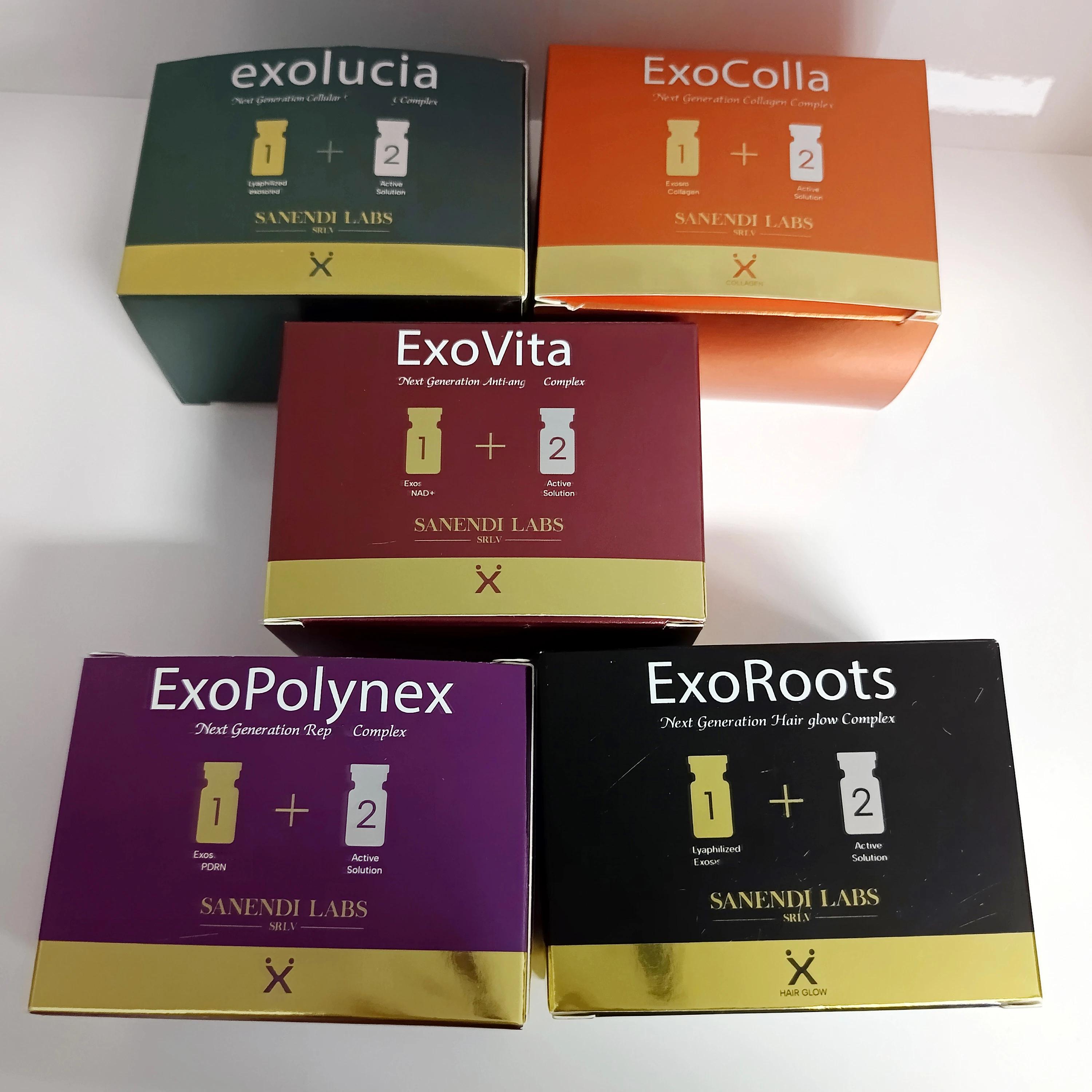 Ensemble 2-en-1 EXO Vita NAD+ PDRN Sérum Collagène Essence Soin Visage Lissant Hydratant Liftant Cor