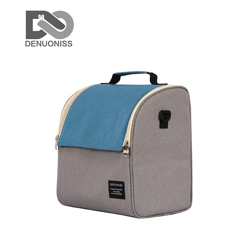 DENUONISS Thermo Sac Pour Le Déjeuner Isolation Épaississement Étanche Boîte À Lunch Pour Les Femmes