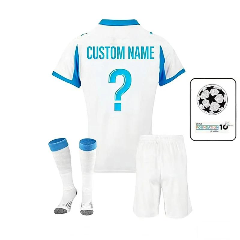 Maillot de football Olympique de Marseille 2025-2026 personnalisé avec nom et numéro – Tenue de foot