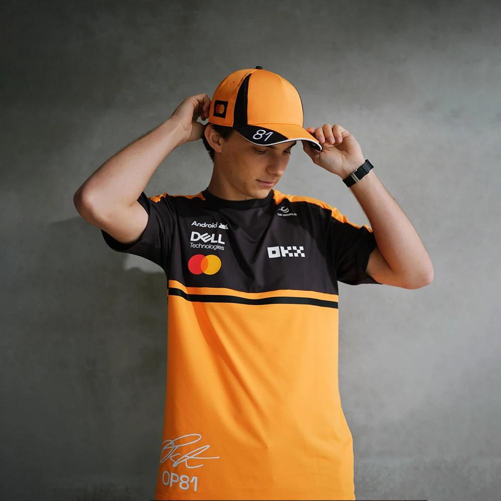 Nouveau T-shirt de course Oscar Piastri 81 2026 Norris 1 Pilote Sports de plein air Séchage rapide H