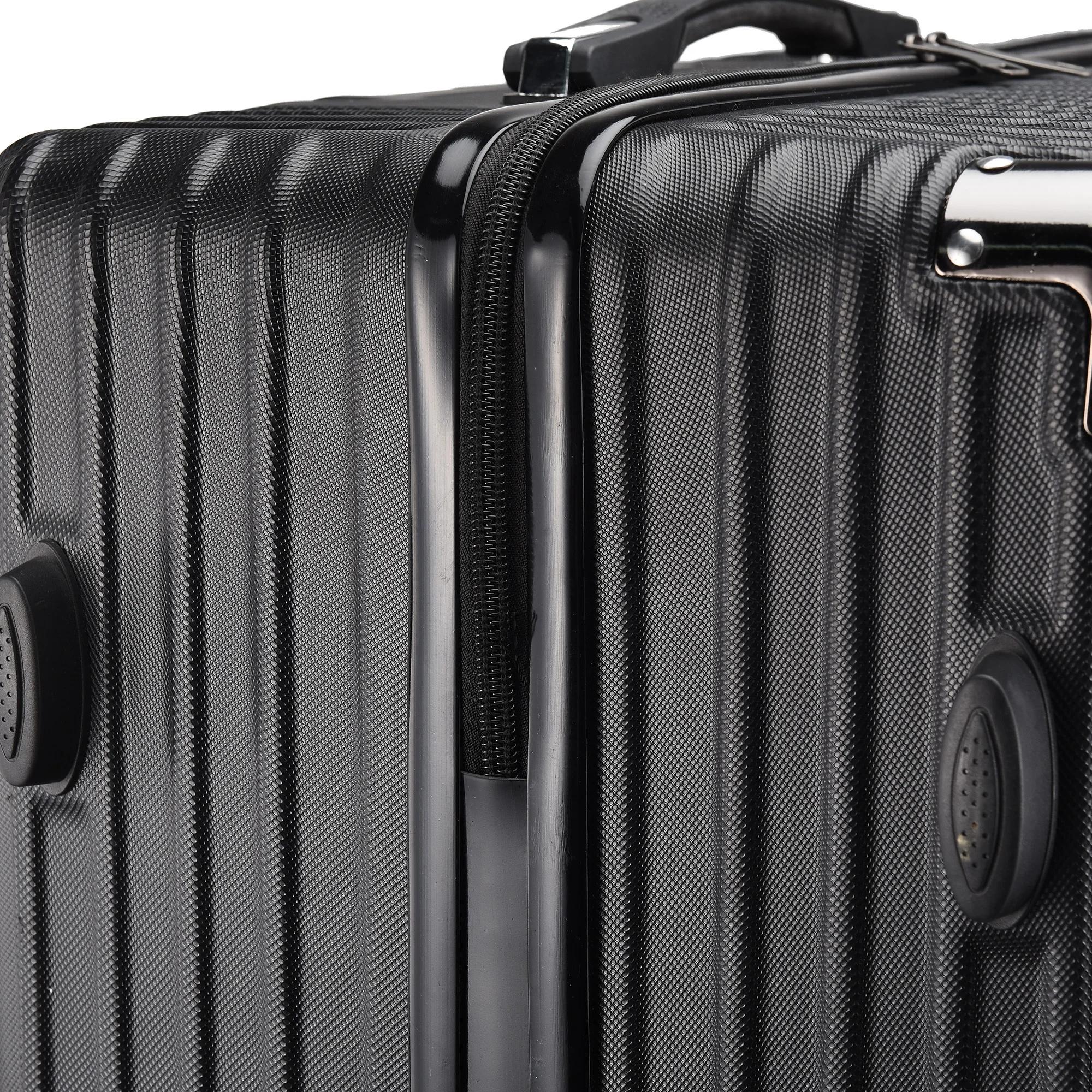 Ensemble de 3 valises rigides à roulettes, valise cabine à roulettes, ensemble de valises de voyage,