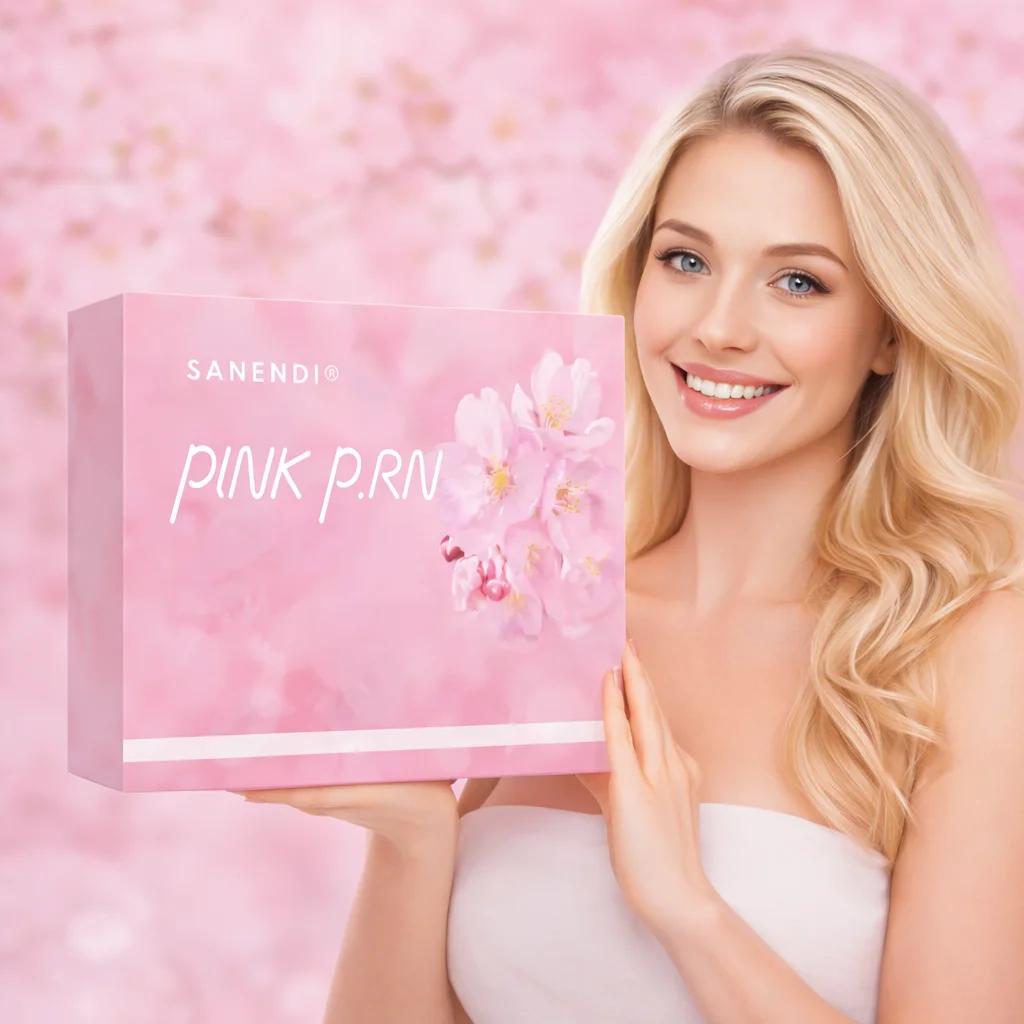 Sanendi Pink PDRN Serum Cocktail Soin Visage Essence Liquide Solution Lissante Soin Coréen pour la P