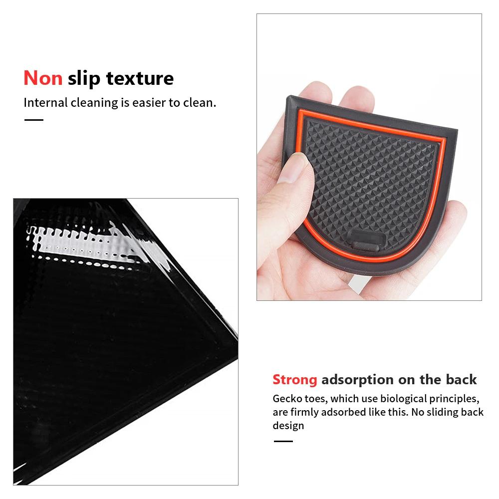 Tapis de rainure de porte de voiture pour Suzuki Swift 2018 2019 2020, accessoires de fente de porte