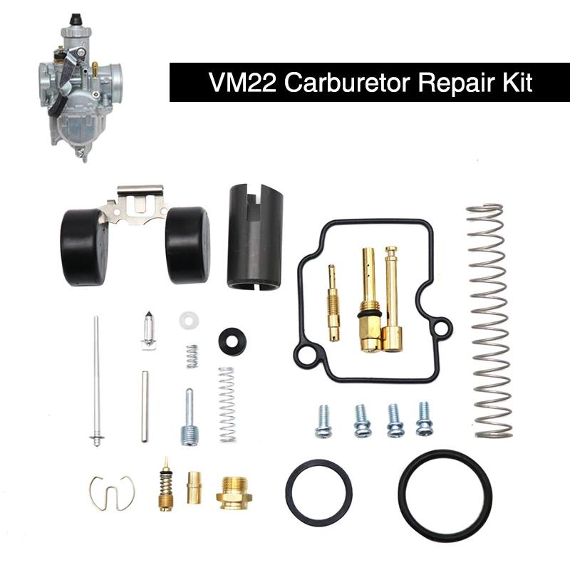 ZSDTRP Kits de réparation de carburateur de moto joint flotteurs Jets pour Mikuni VM22 pièce de carb