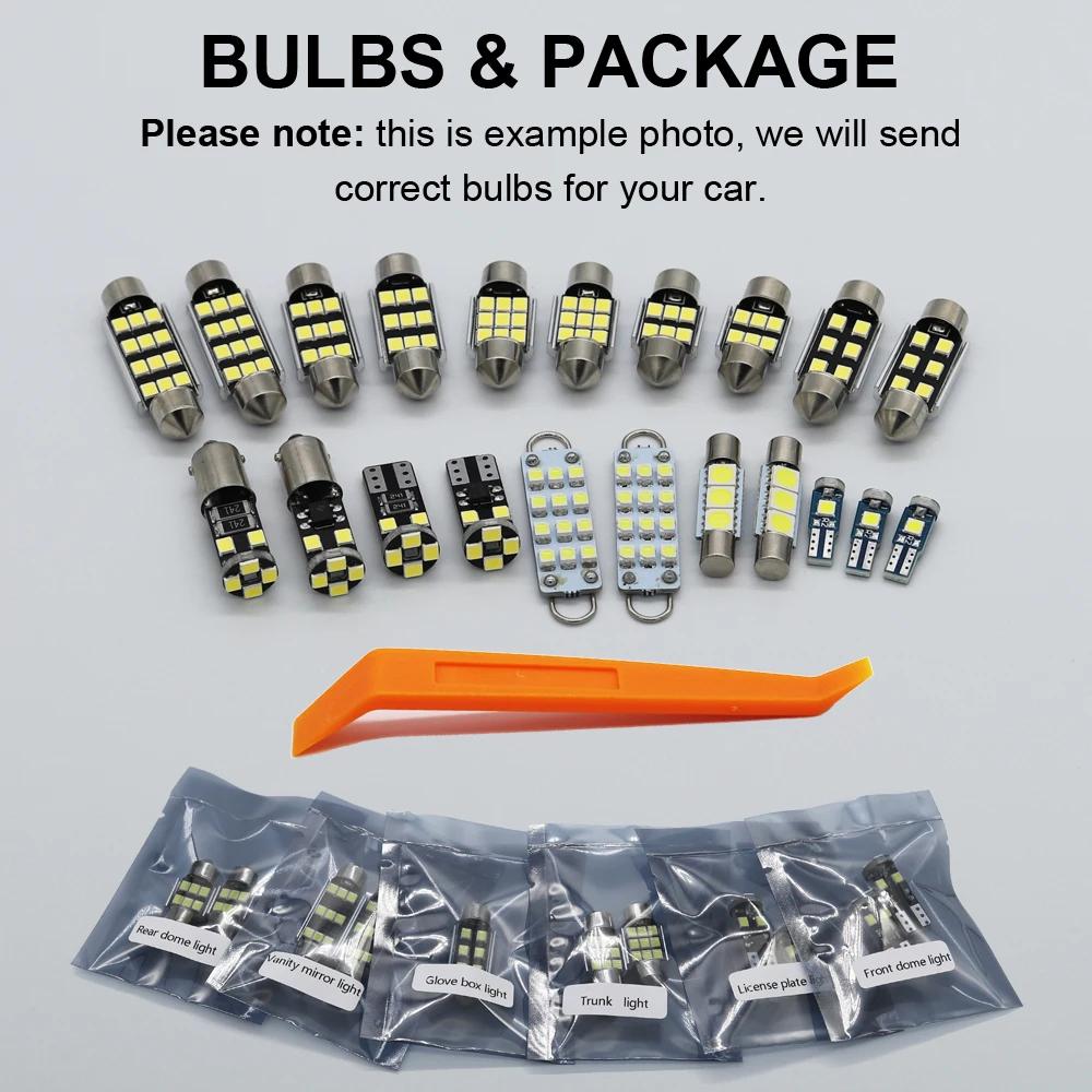 Kit d'ampoules d'intérieur LED pour Mazda CX-5 CX5 2011 – 2017 2018 2019 2020 2021, 11 pièces, lampe