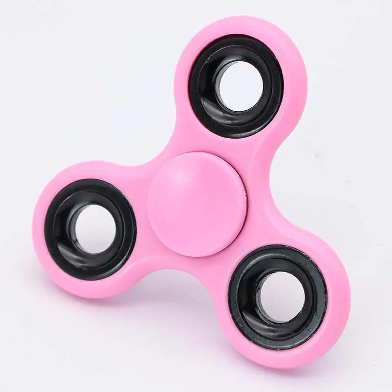 ABS Fidget Spinner EDC Spinner pour autisme tdah Anti-Stress Tri-Spinner haute qualité adultes enfan