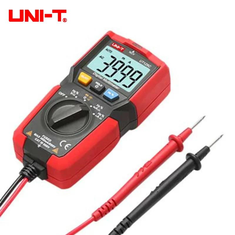 UNI-T UT125C Mini Multimètre Numérique De Poche Testeur De Température Résistance Puzzles Itor Diode