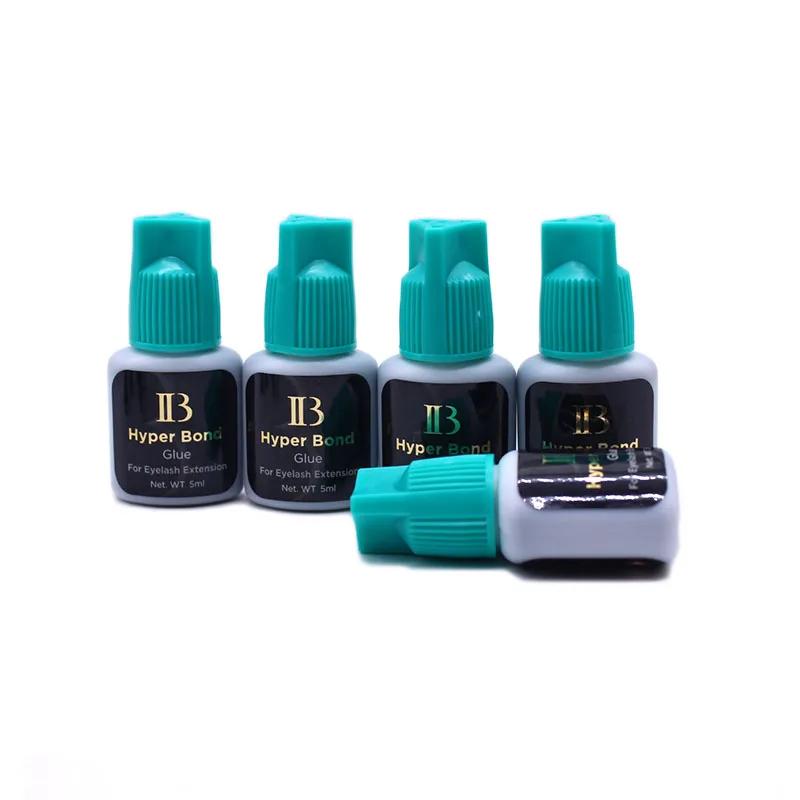 5 flacons de colle IB 5 ml, colle individuelle la plus forte à séchage rapide pour extensions de cil