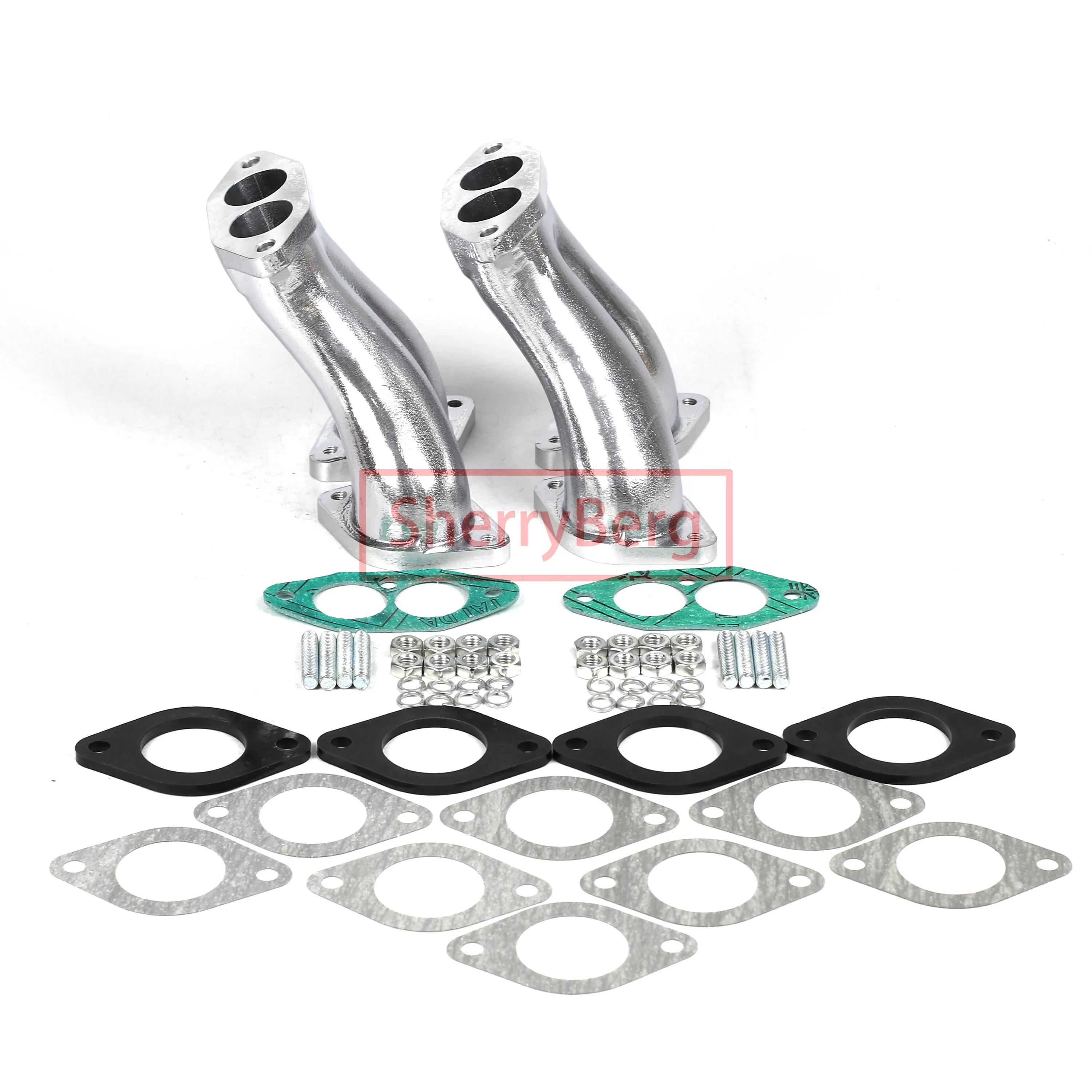 SherryBerg – ensemble de collecteurs d'admission pour VW Bug Aspirazione par 2x Weber 40 44 IDF Dell