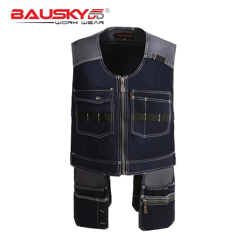 Bauskydd haute qualité hommes mâle femme vêtements de travail en plein air hommes gilets de travail 