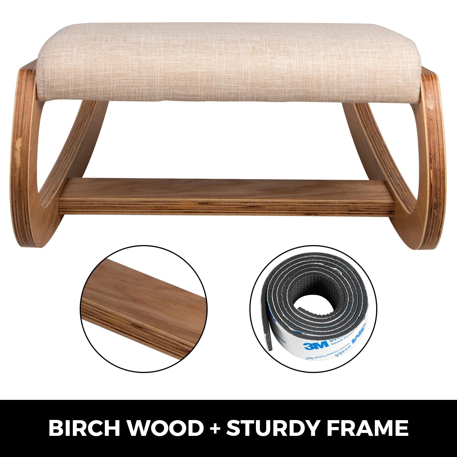 SucceBuy – chaise ergonomique à genoux, tabouret avec coussin épais, chaise de bureau à domicile, am
