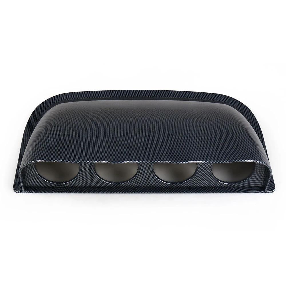Tableau de bord universel de course, 2 pouces, 52MM, 4 trous, support de jauge Quad, Pod ABS, tablea