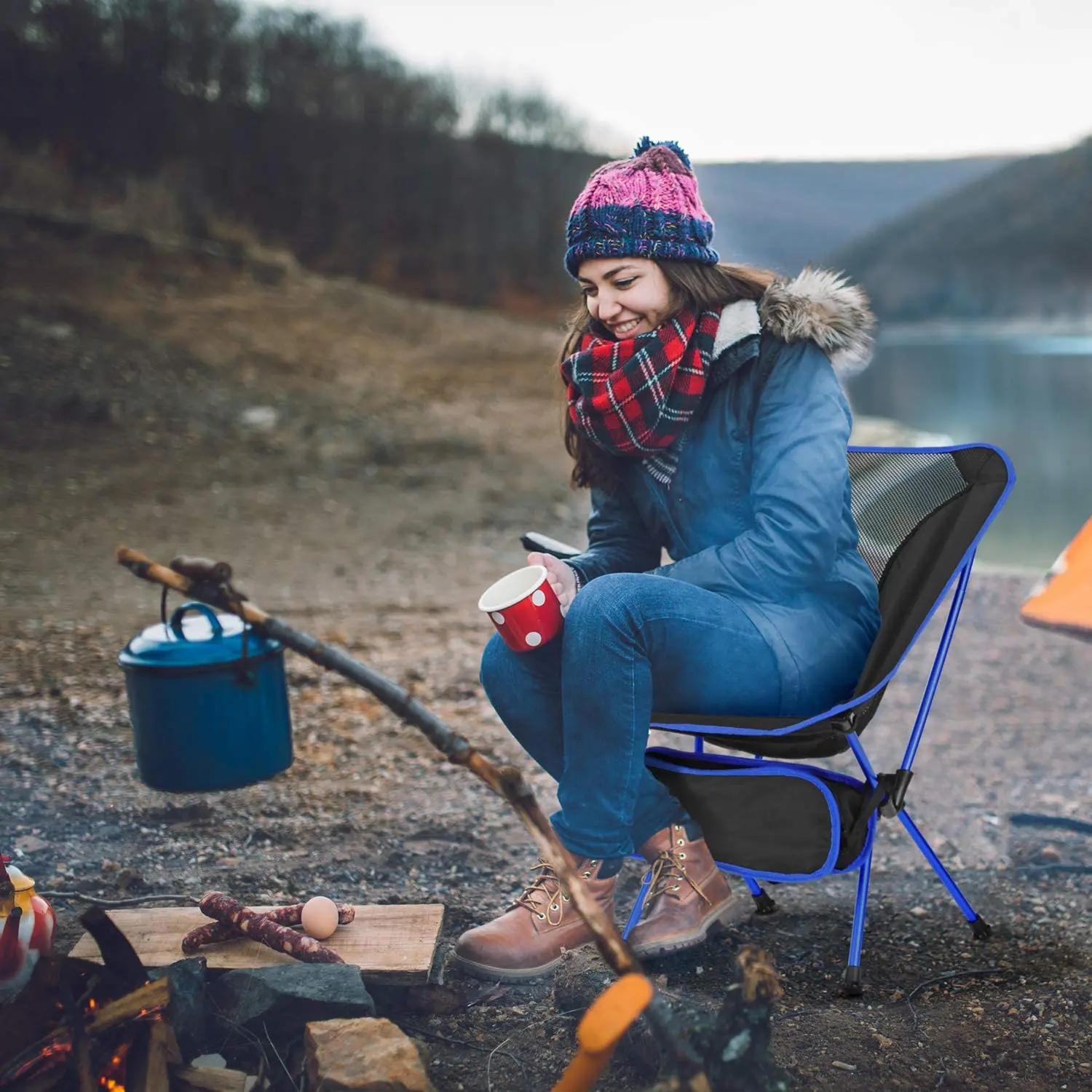 Chaise pliante ultralégère détachable, Portable, légère, siège étendu, pêche, Camping, maison, barbe
