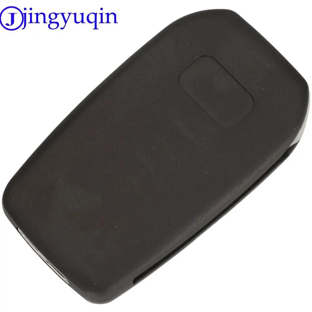 Jingyuqin coque de clé de voiture à distance modifiée pour Toyota Yaris Carina Corolla Avensis clé f