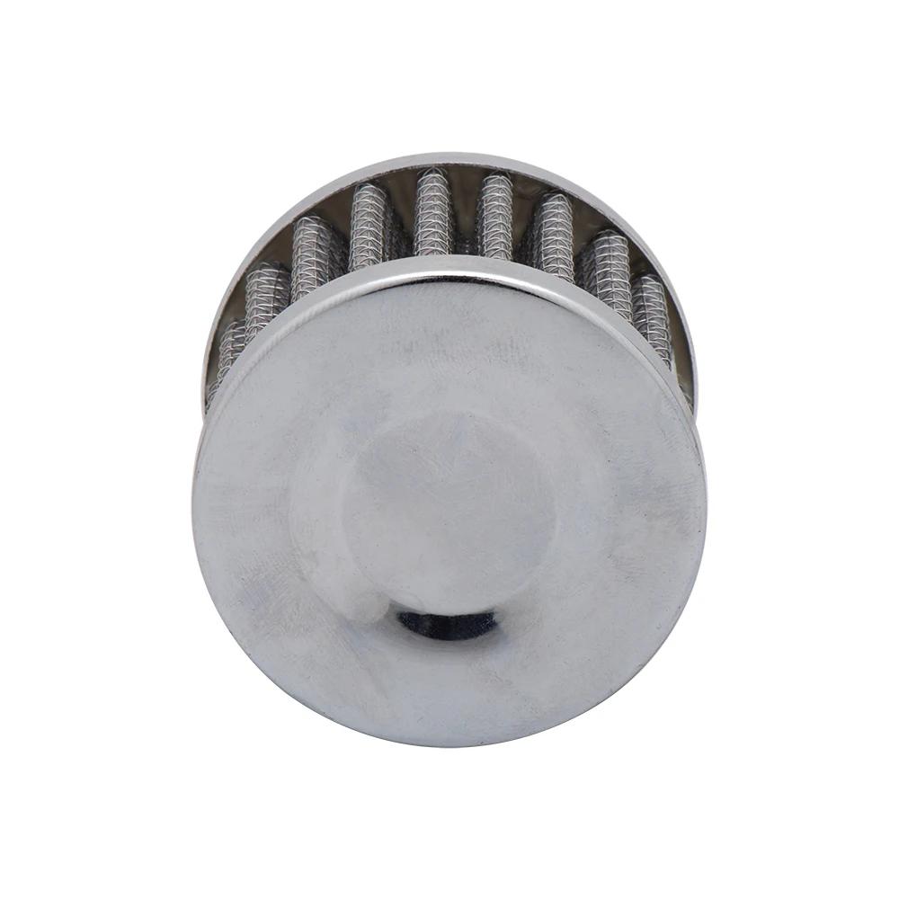 Interface universelle filtre à Air moto ID 18mm argent cône de voiture filtre d'admission d'air froi