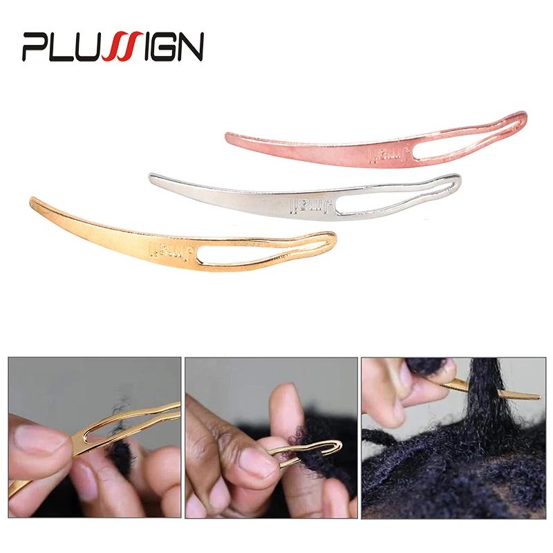 Plussign Dreadlock aiguille outils d'extension de cheveux Crochet pour Dreadlocks outils de verrouil