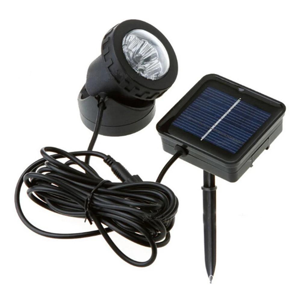 Lampes solaires imperméables, décoration de piscine Submersible pour jardin extérieur, lampe de pays