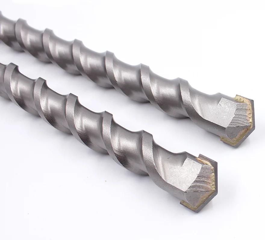 Perceuse électrique pour béton en alliage d'acier au tungstène, 500mm, 1 pièce, pour le perçage des 