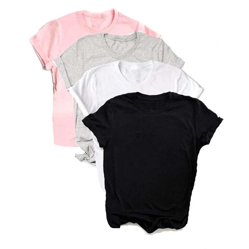 T-shirt manches courtes col rond femme, estival et flambant neuf, à la mode, vente en gros