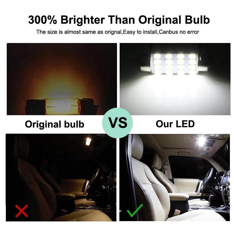 Kit d'ampoules intérieures LED pour Suzuki Vitara, pour Grand Vitara MK1 MK2 MK3 MK4 1988-2016 2017 