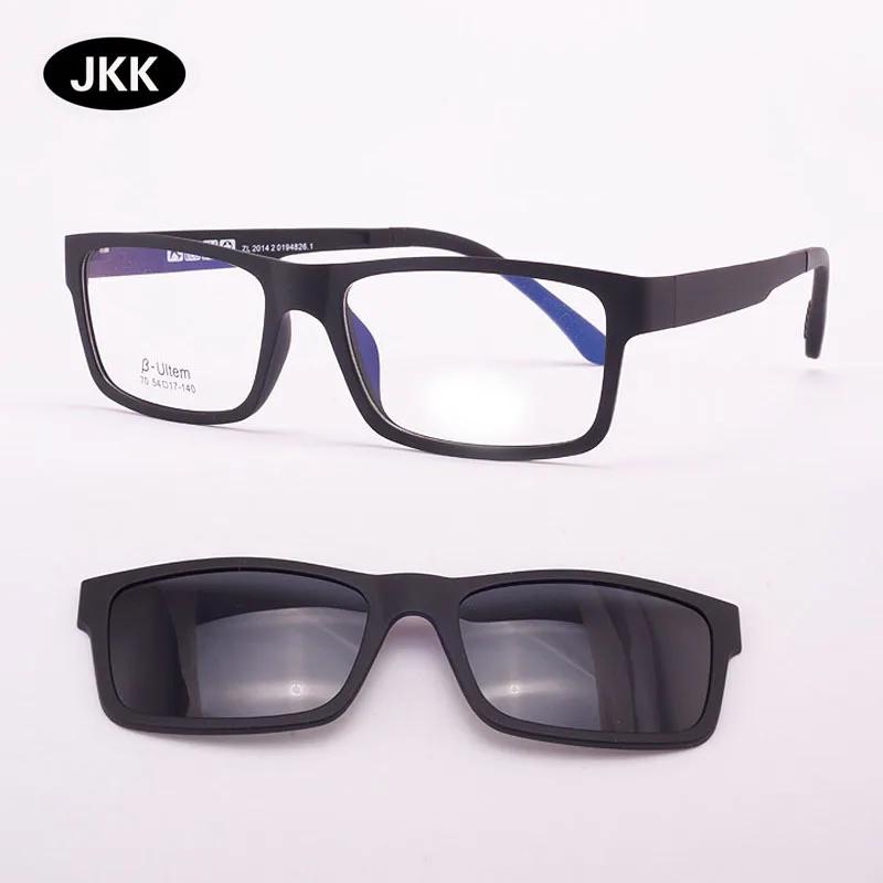 Lunettes de soleil ultra-légères à clip magnétique, monture de myopie, lunettes polarisées, lunettes