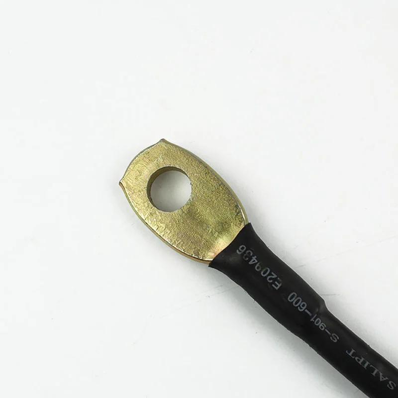 Longue tige L = 430mm/370mm, longue tige en plastique noire pour voiture, boucle de ceinture de sécu