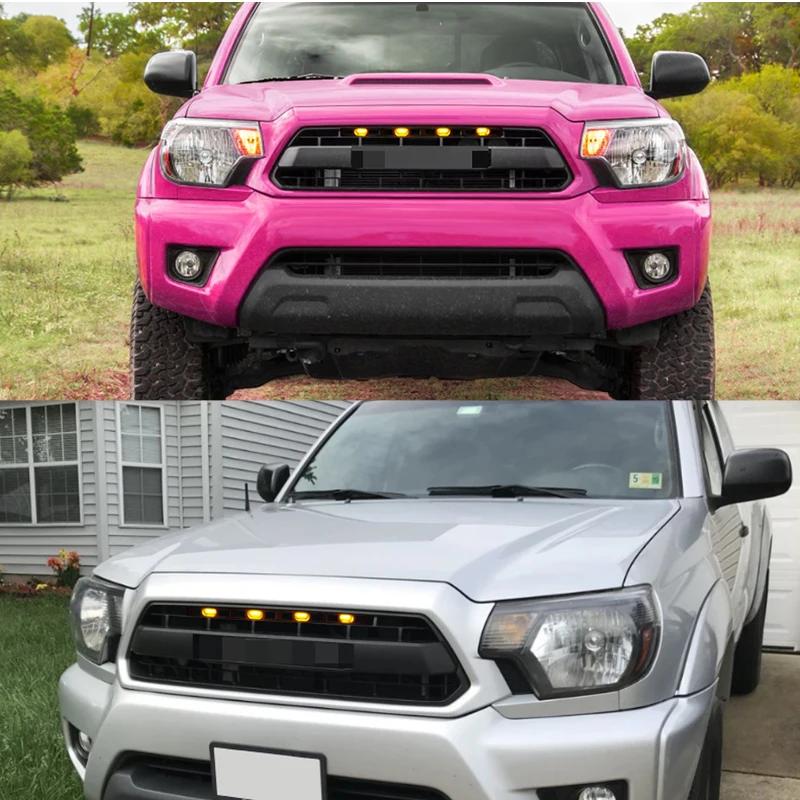 Kit de feux de calandre avant LED ambre/blanc avec faisceau de câblage pour Toyota Tacoma 2012-2015,