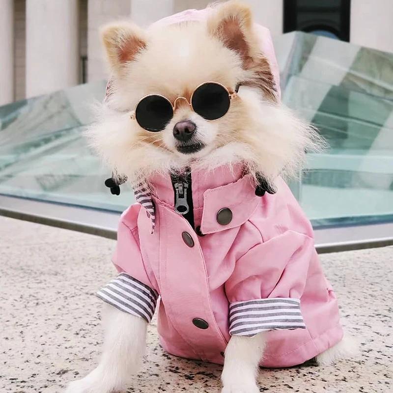 Manteau imperméable pour chien de compagnie, pour petits, moyens et grands chiens, veste coupe-vent,