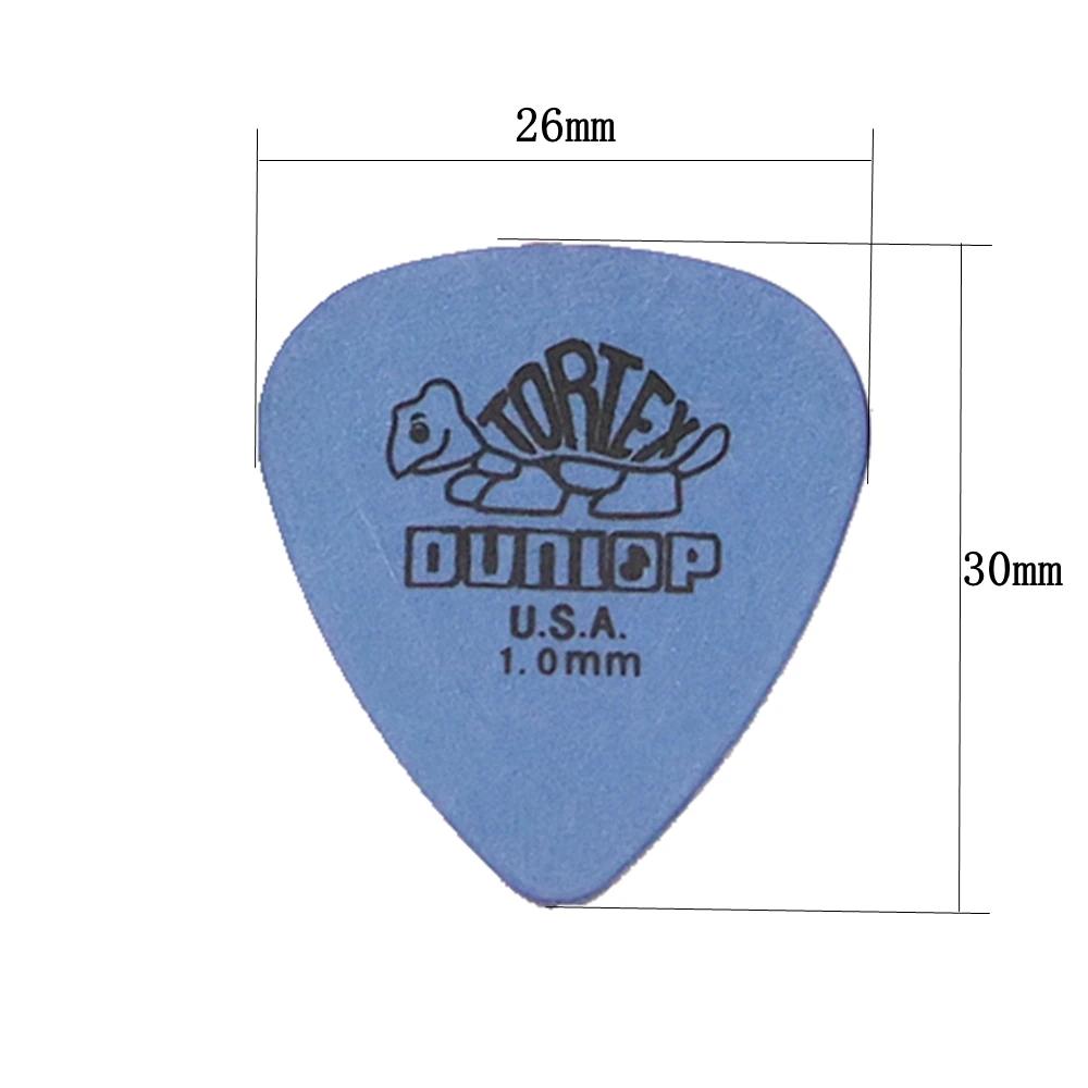 Dunlop – plectres de guitare électrique, 50 pièces, pièces, accessoires, 6 types d'épaisseur