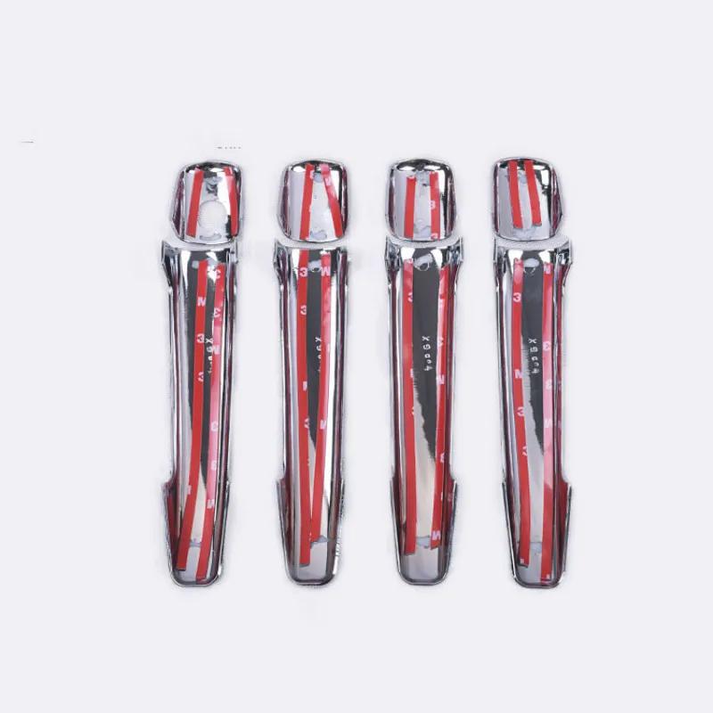 Couvercle de poignée de porte chromé, garniture de style, accessoires automobiles, pour Peugeot 208 