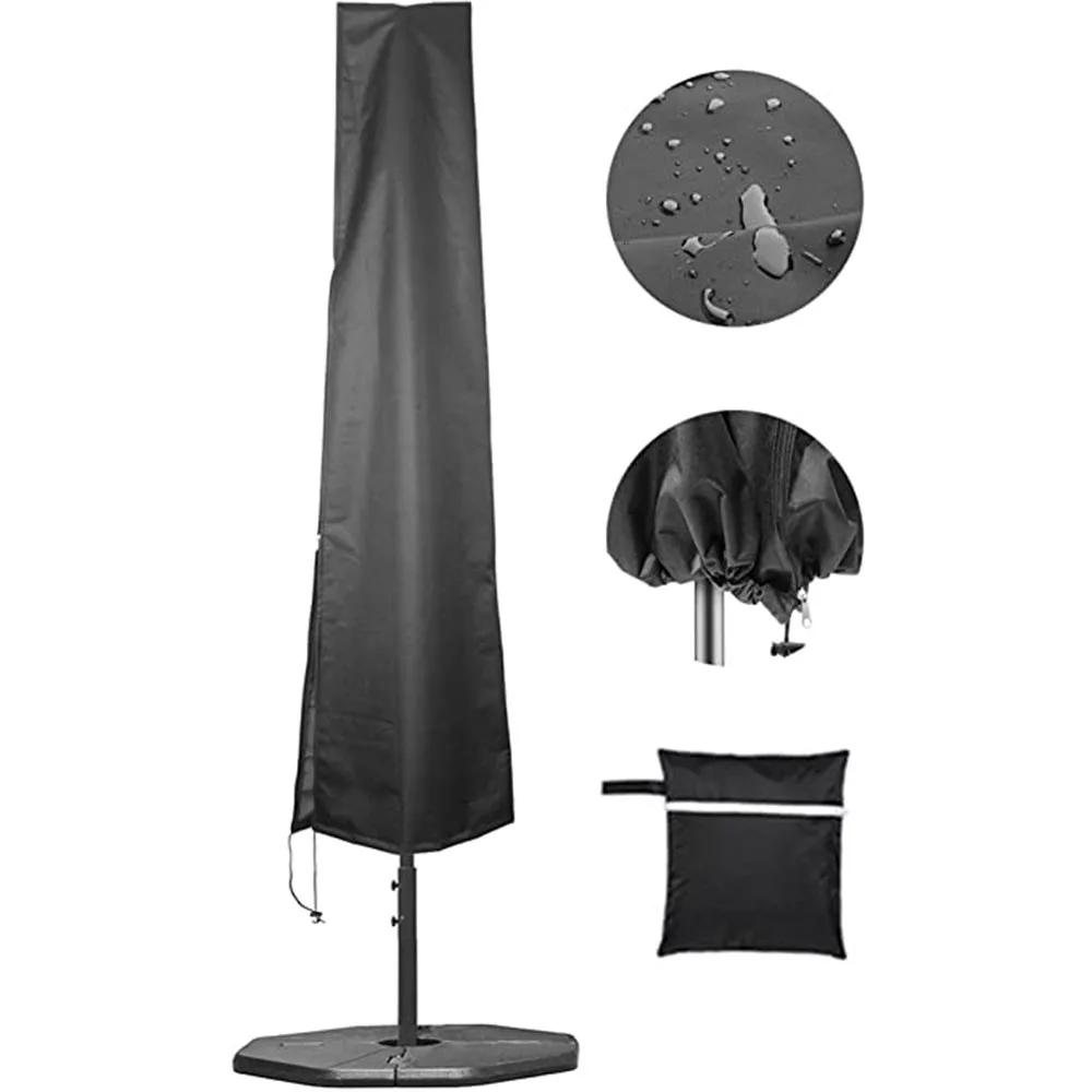 Couverture de Parasol d'extérieur en tissu Oxford imperméable, 6 tailles, imperméable, résistant aux